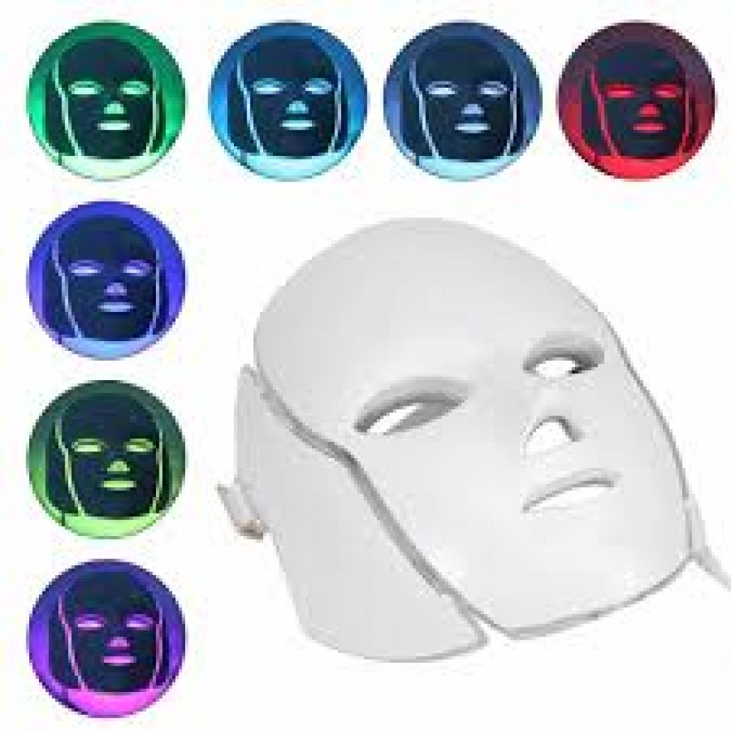 7 Colors LED Light Microcurrent Facial Mask